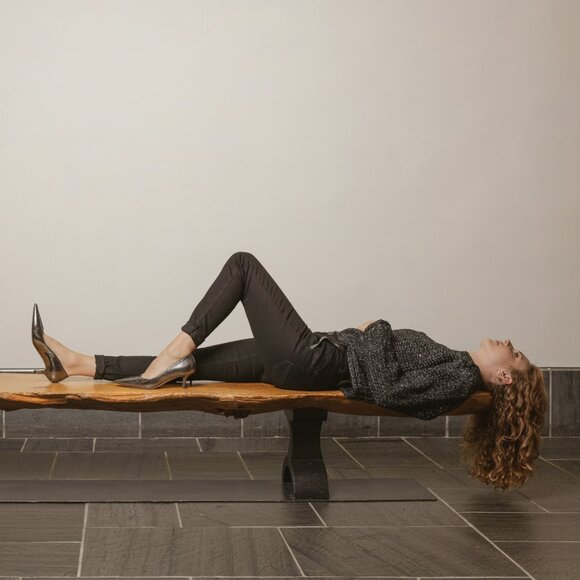 Silver Lining Women's Heels by Kiki Price - Picture 2 of 5